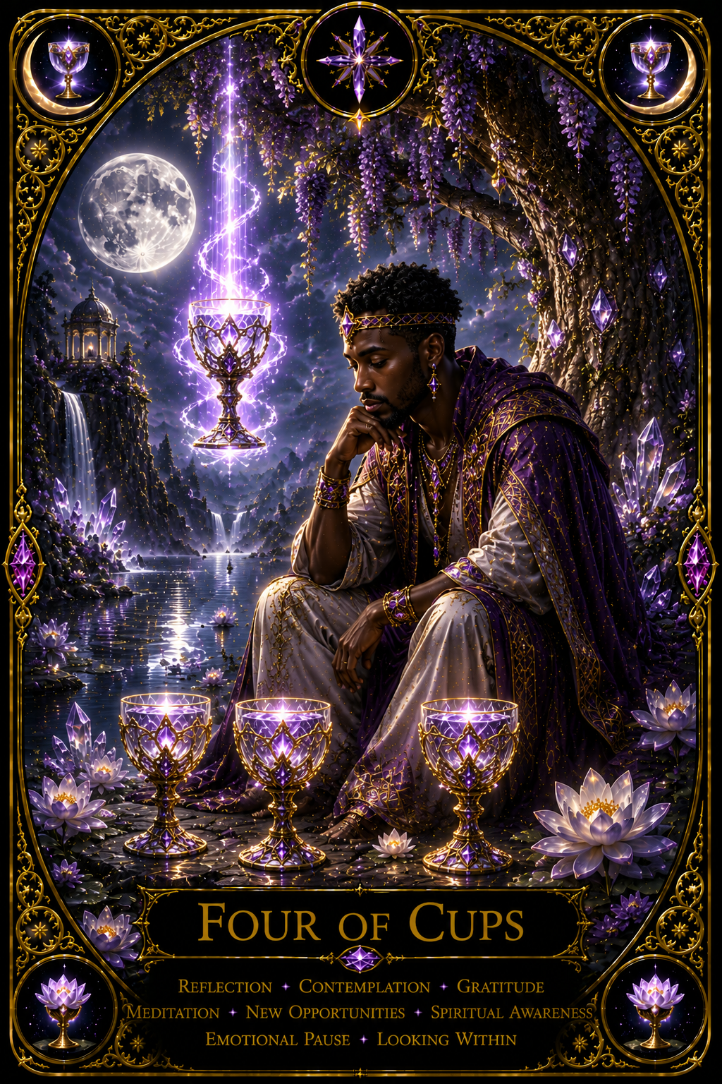 Four of Cups