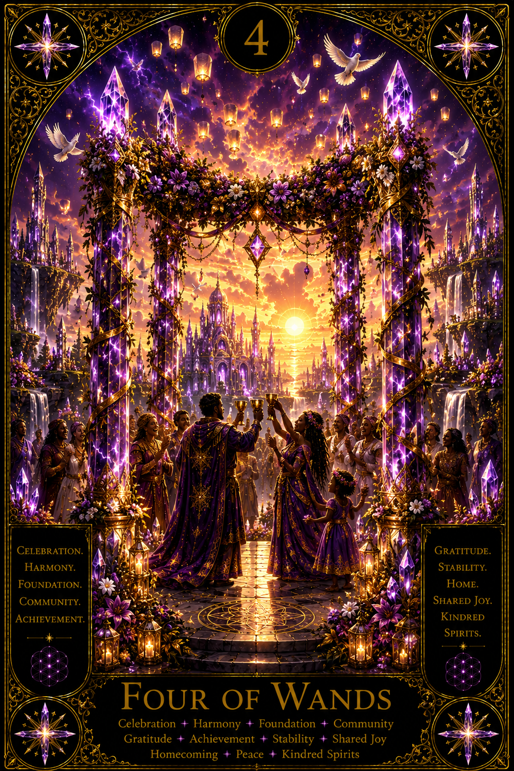 Four of Wands