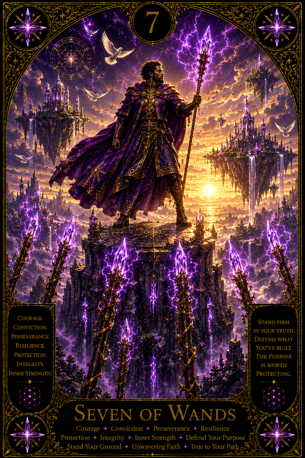 Seven of Wands