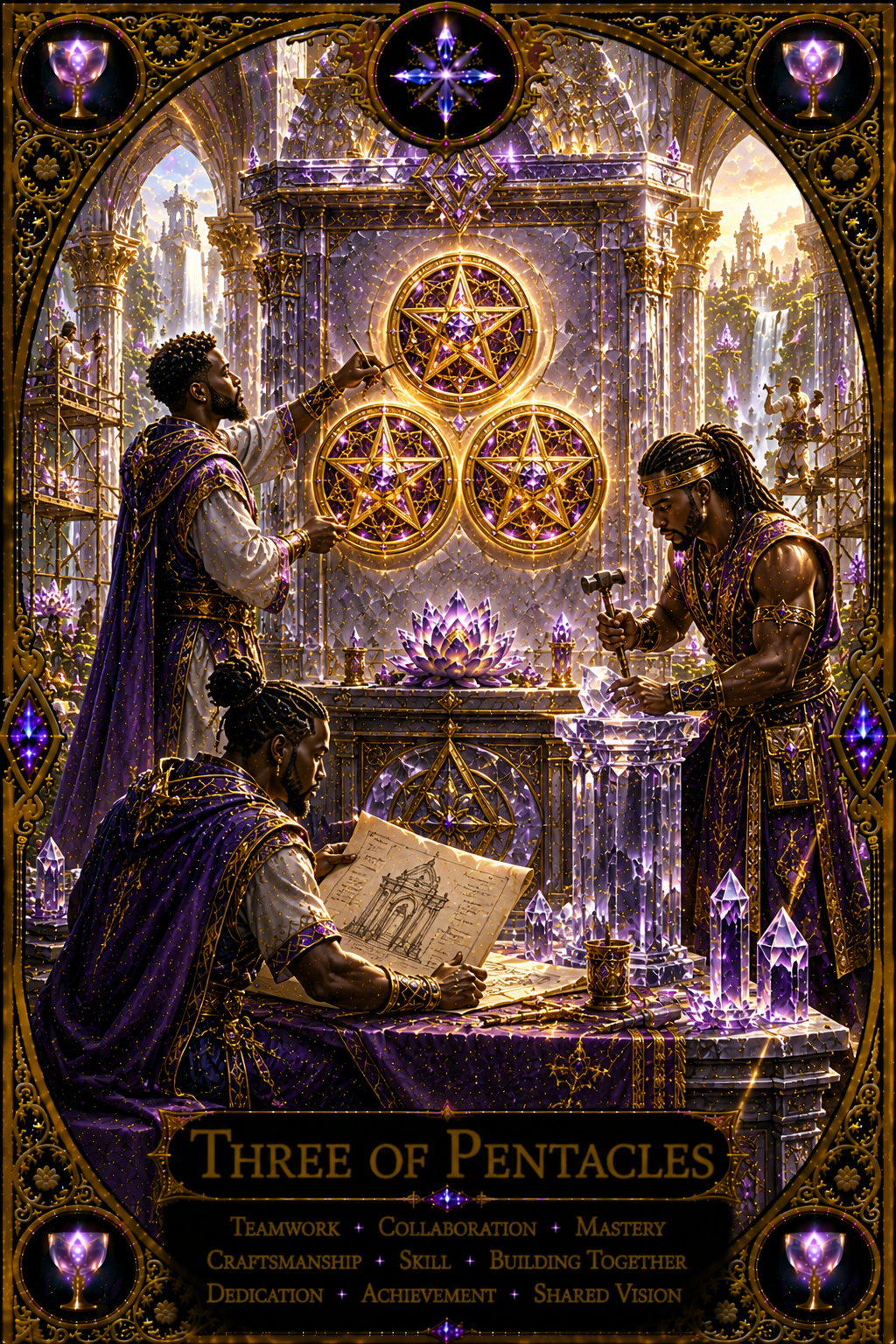 Three of Pentacles