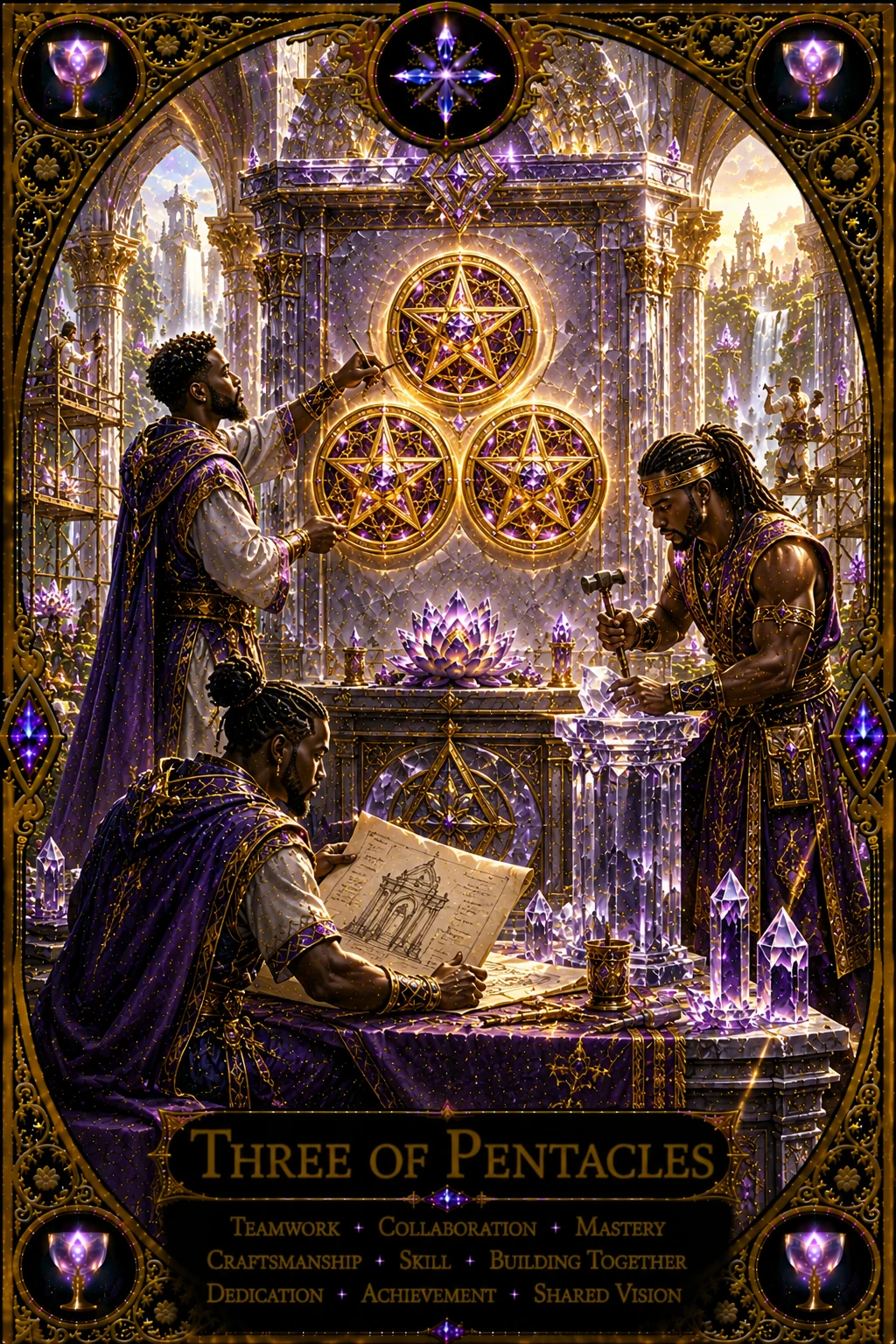 Three of Pentacles