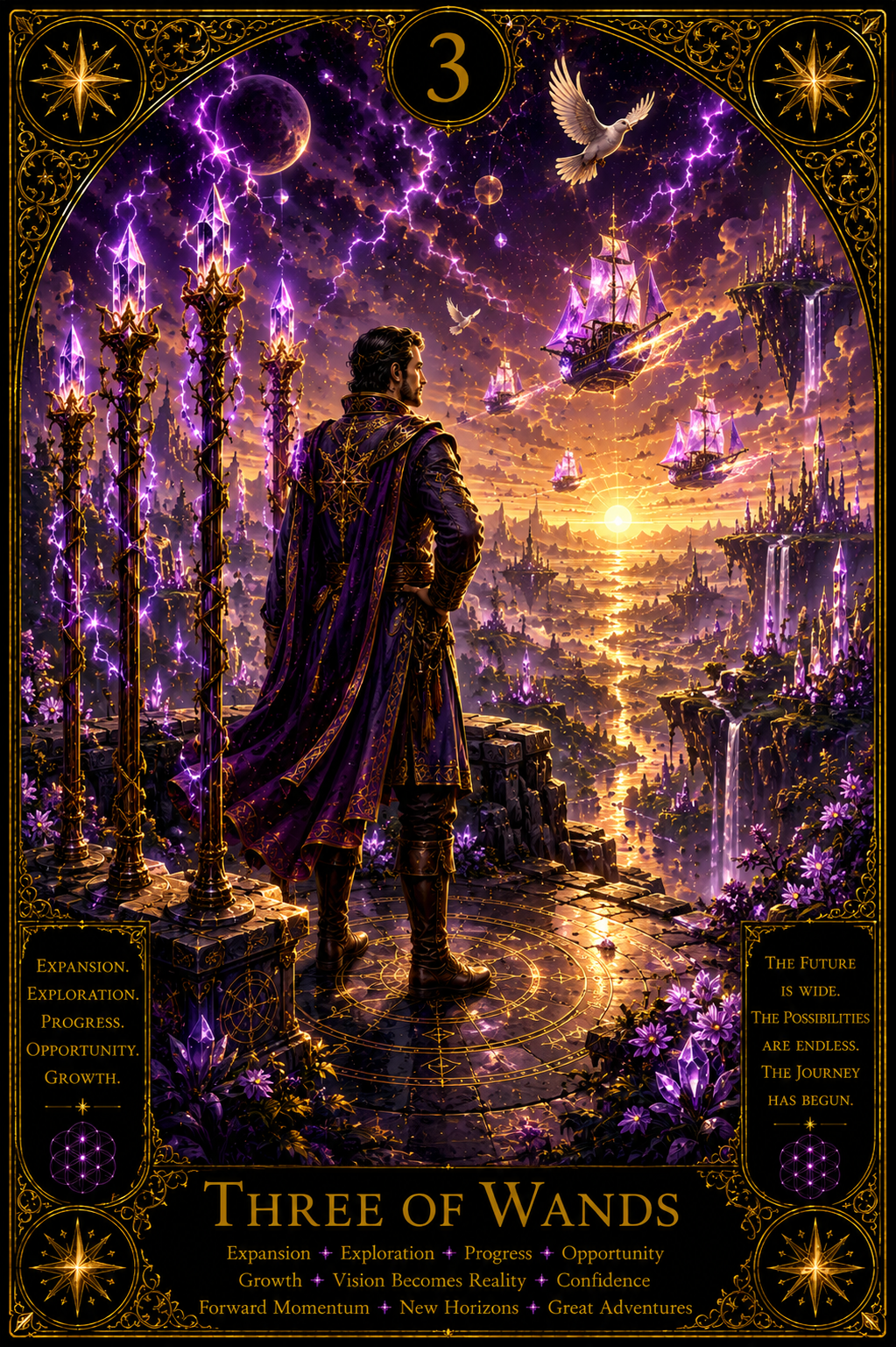 Three of Wands